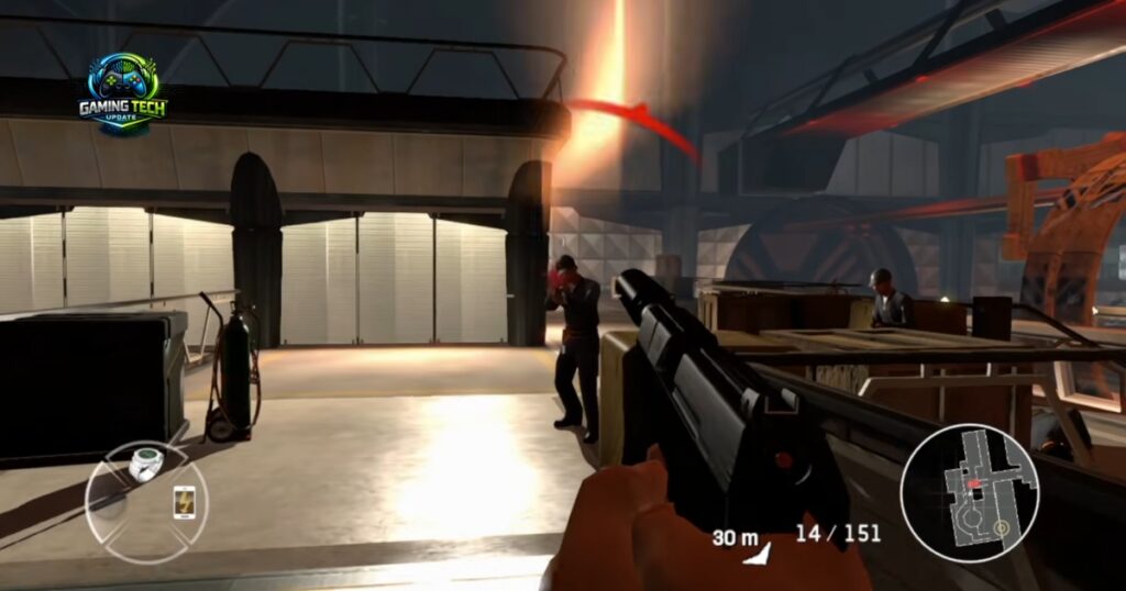007 First Light reveal showing a young James Bond in a cinematic action pose with the game title overlaid